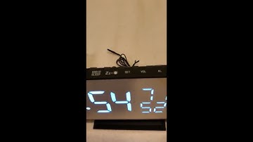 EVILTO Projection Alarm Clock for Bedroom Ceiling Digital Alarm Clock Radio Review, I Love Being Abl