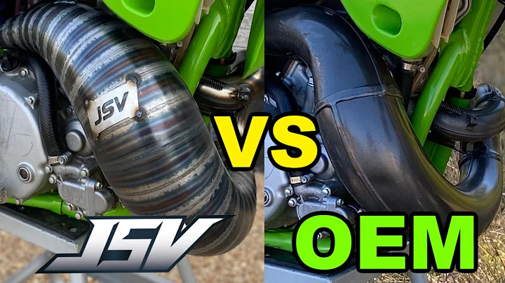 JSV Exhausts Cone Pipe VS OEM Pipe Test Ride - Worth the Money Over Stock??