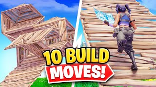 10 Build Moves You NEED To Learn! (Beginner To Pro)  Fortnite Tips & Tricks