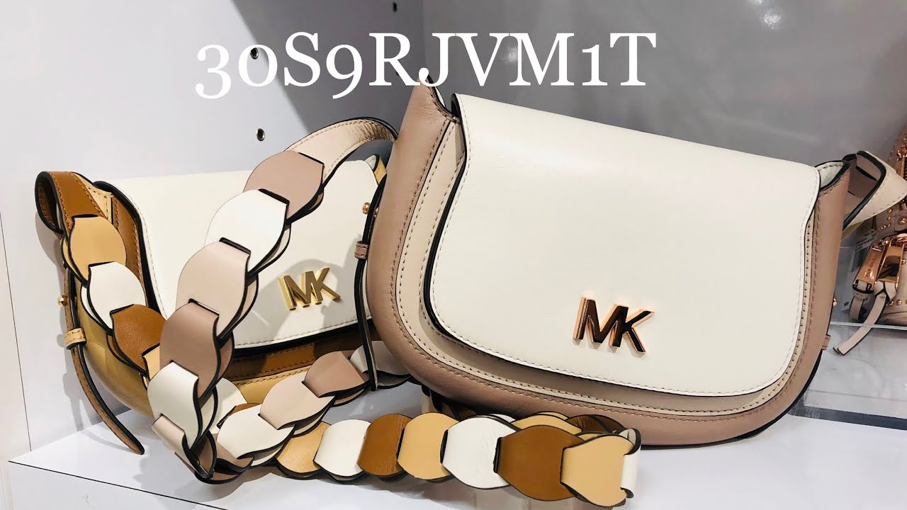 michael kors small saddle bag