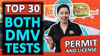 2024 DMV Tests! Study for the DMV Permit Test and DMV Drivers License Test at the Same Time (Part 1)