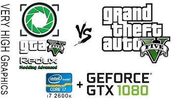 Grand Theft Auto V | GTA 5 original vs Redux mod - Very High graphics