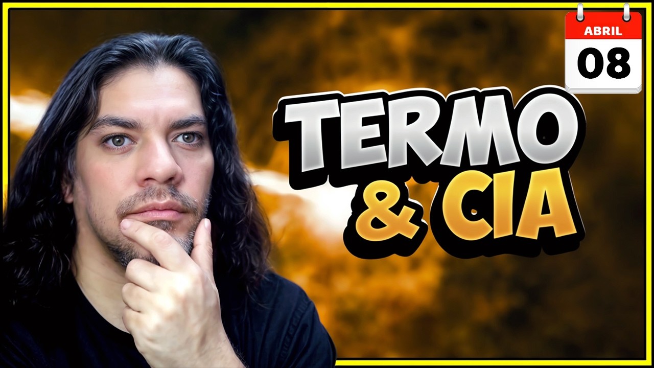 08/04/26 🟠 TERMO & Cia | Senha | Hashtag - YouTube