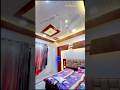 Bedroom PVC ceiling fan design. Pvc panel installation #shorts #pvcceiling #falseceiling #home
