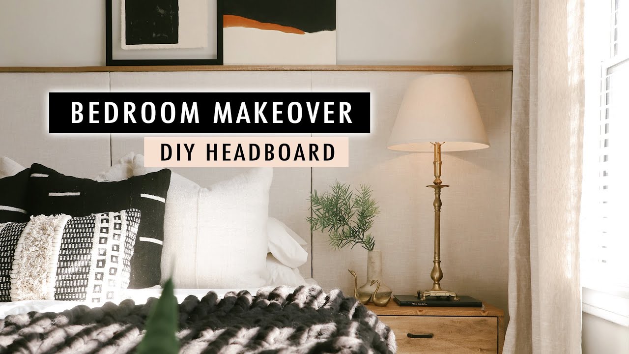 BEDROOM MAKEOVER + DIY Headboard (easy + budgetfriendly) XO, MaCenna