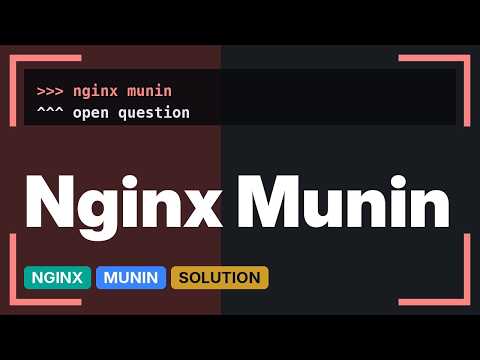 Unix & Linux: Nginx and Munin via CGI, no CSS, no graphs (2 Solutions!!)