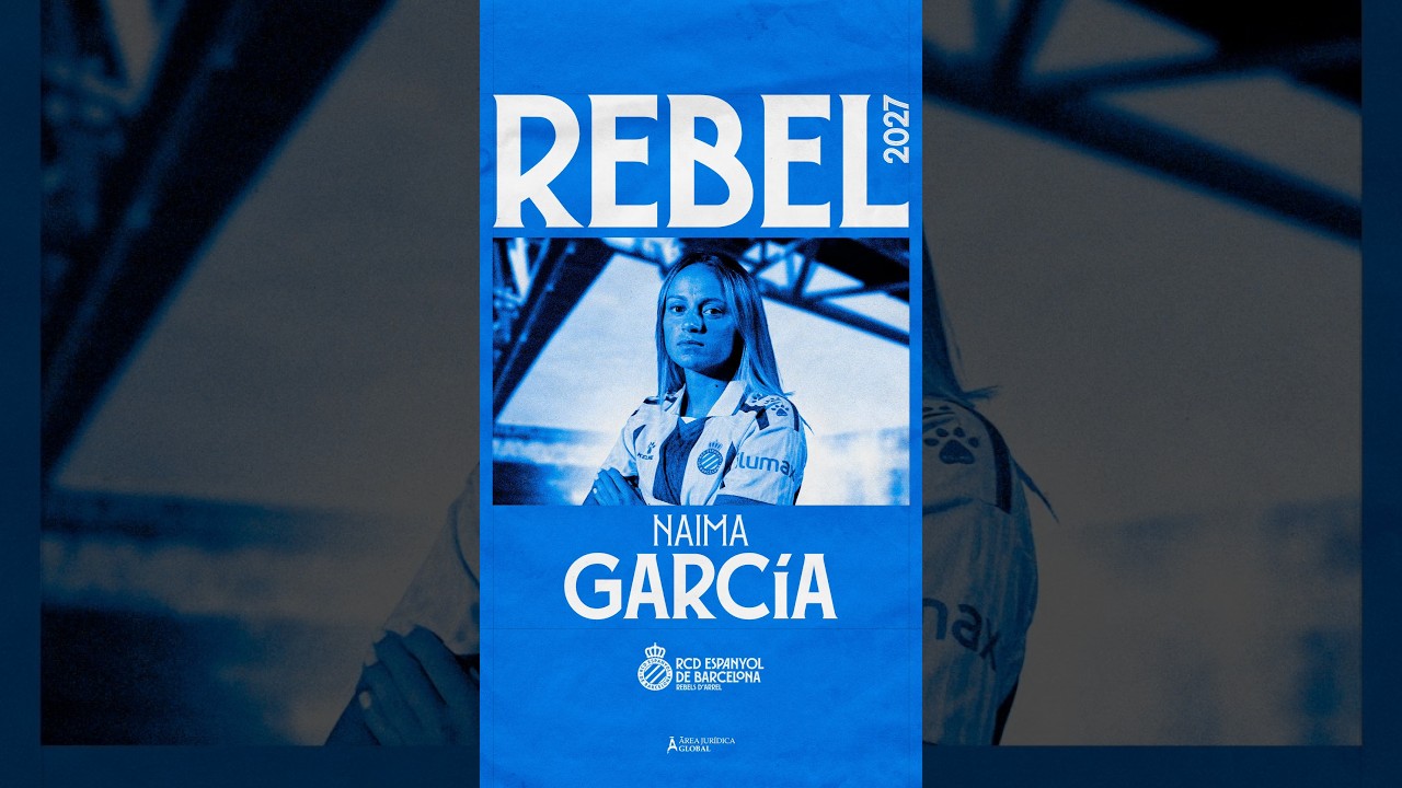 Naima García, Rebel fins al 2027 🙂↕️ #RCDE #LigaF #RCDEFemeni