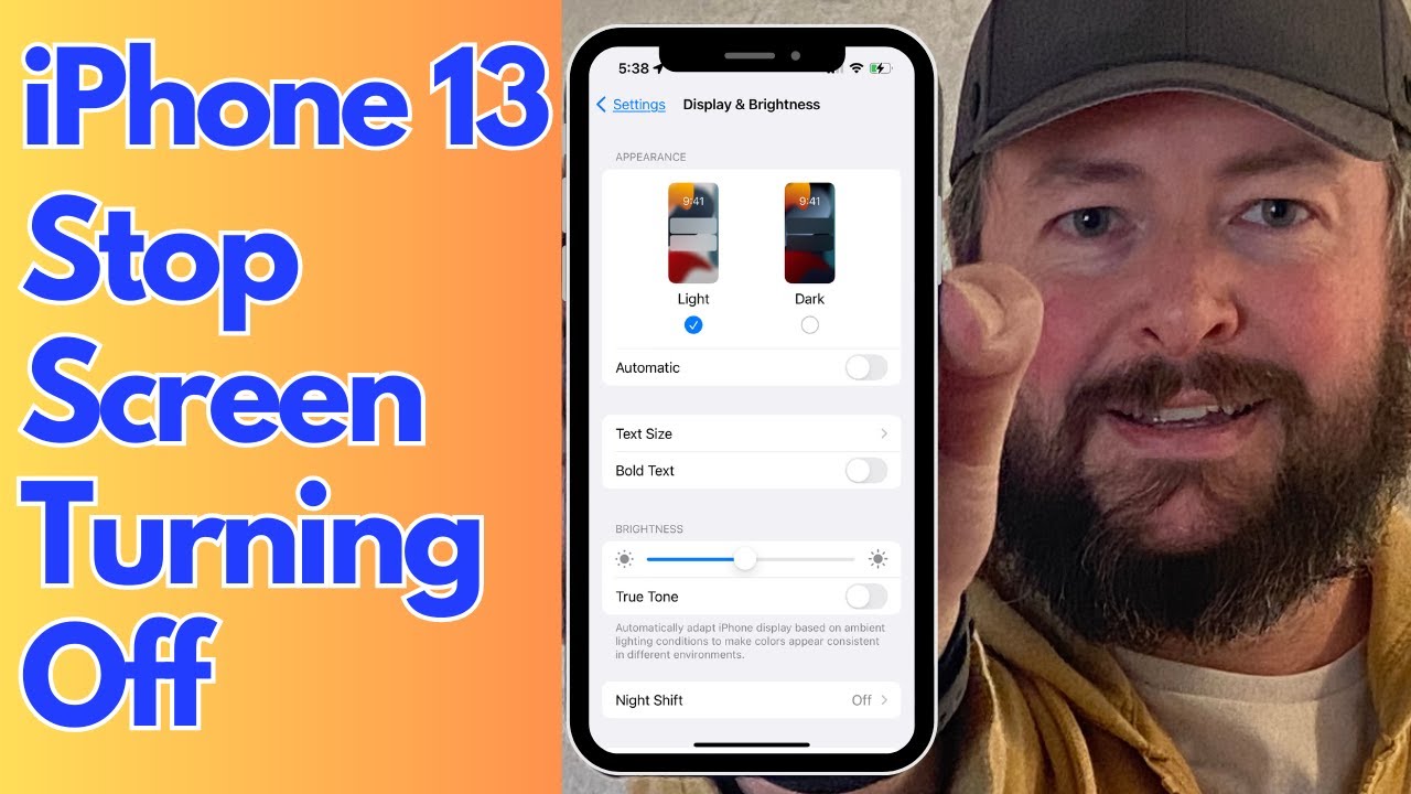 How To Stop IPhone 13 Screen From Turning Off Step By Step Tutorial