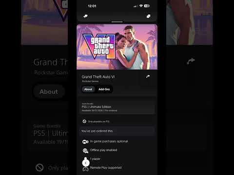 GTA 6 Pre-Order done 😎🐺