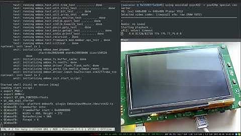 Qt on STM32 under Embox