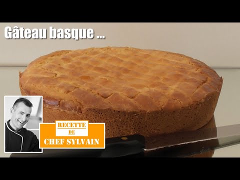 Basque cake - Recipe by Chef Sylvain