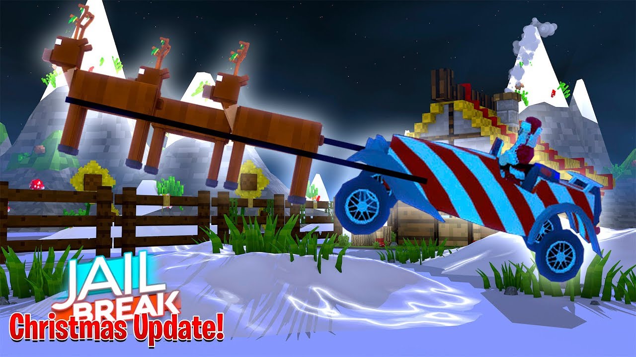 Roblox Jail Break Christmas Update Youtube - roblox adventure jail break a fan helps ropo rob the bank