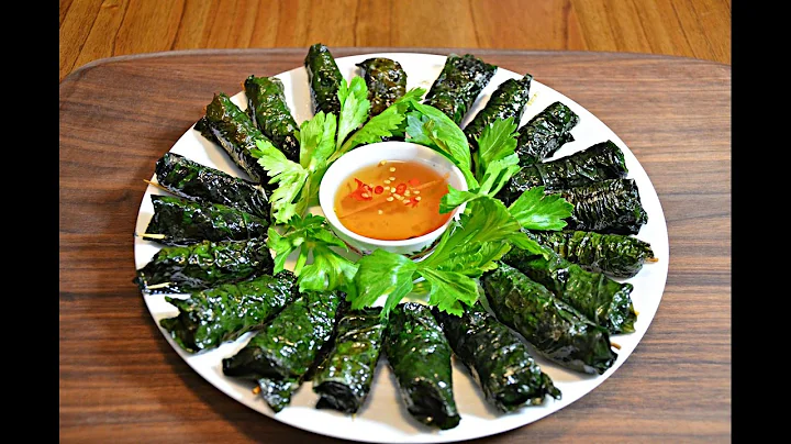BoLaLot | Beef With Lemongrass Wrapped With Betel Leaf