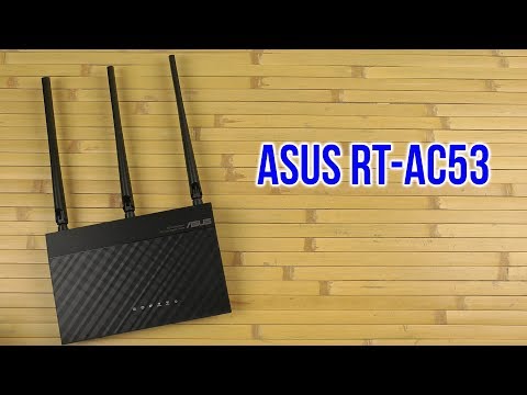 Распаковка Asus RT-AC53