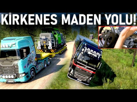 YOL VERMEYEN ADAMI SOLLADIM! (TRAFİKTE ÇILDIRDIM) - KİRKENES MADEN YOLU - ETS 2 MP ProMods T300RS GT