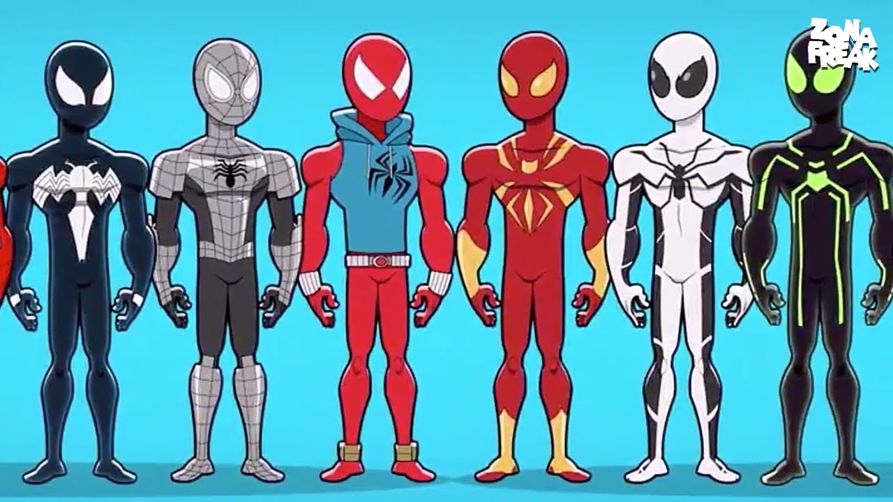 SPIDER-MAN Estos son sus mejores trajes en los comics. - YouTube