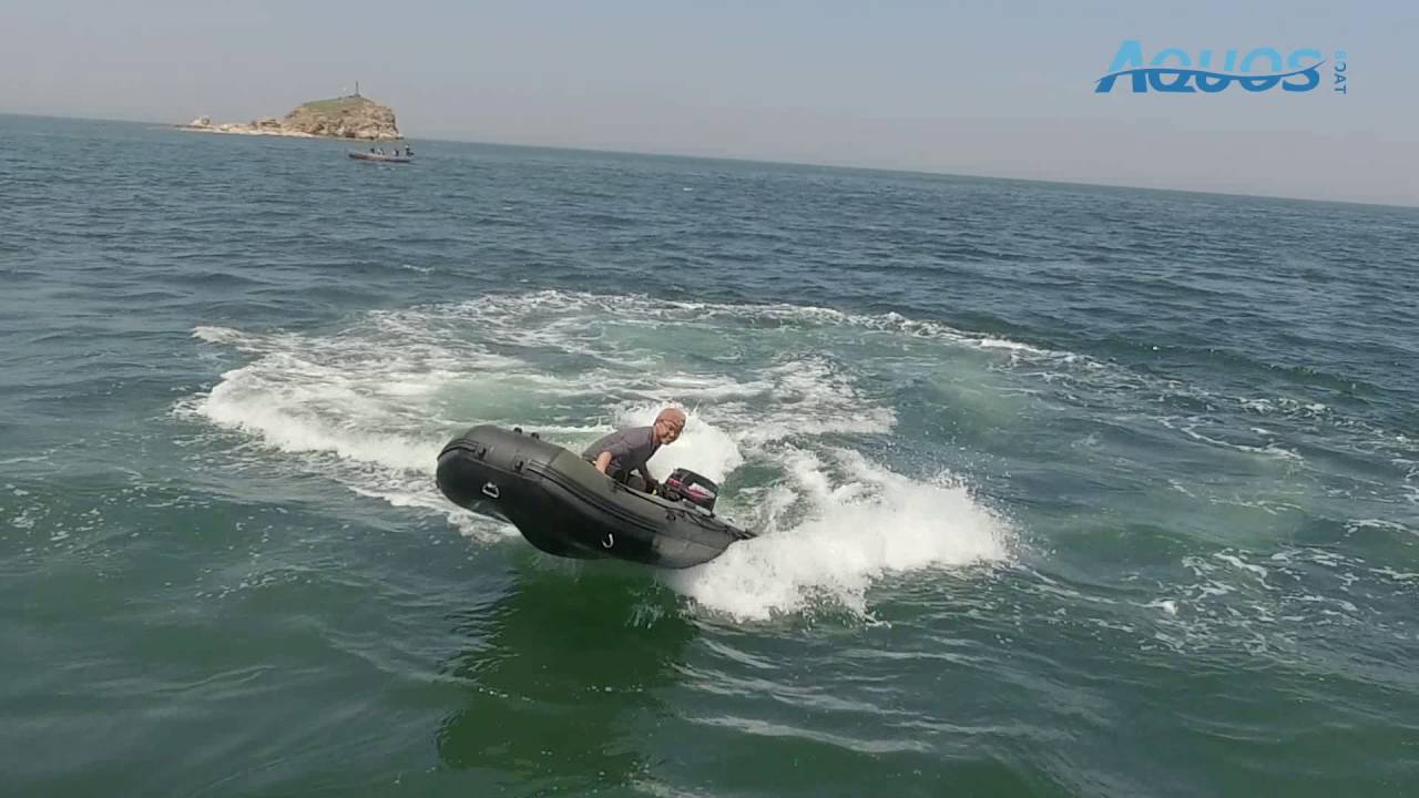 AQUOS Inflatable Boat Awesome - YouTube