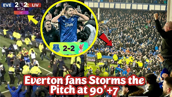 🔵 Crazy FULL Time SCENE after Everton 2 - 2 Liverpool Epl Clash