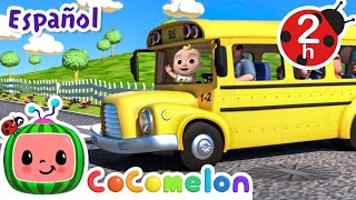 ¡CoComelon! | LAS RUEDAS DEL AUTOBÚS | 2 HORAS de Canciones Infantiles en Español Latino