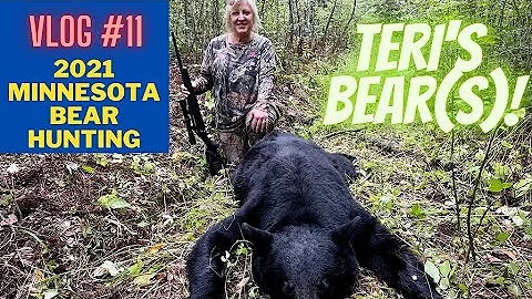 Minnesota Bear Hunting VLOG#11 | Teri's hunt