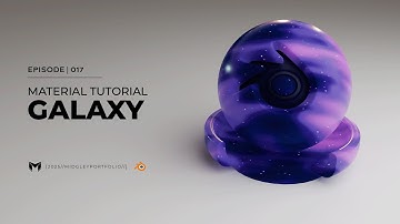 Create a Procedural Galaxy Material in Blender | Episode 17