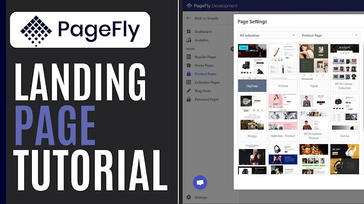 Create Stunning Landing Pages with Shopify and PageFly