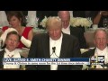 Donald trump hillary clinton said pardon me  alfred e smith dinner