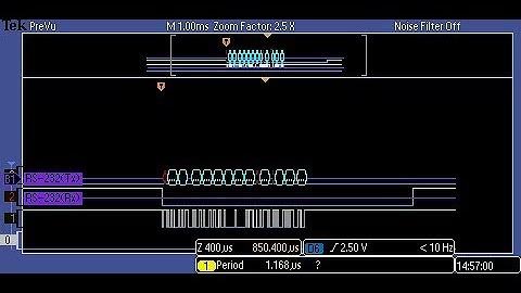 SPM4650 using Arduino MKR Wifi 1010 and two tri-state buffers and SRXL2 protocol.