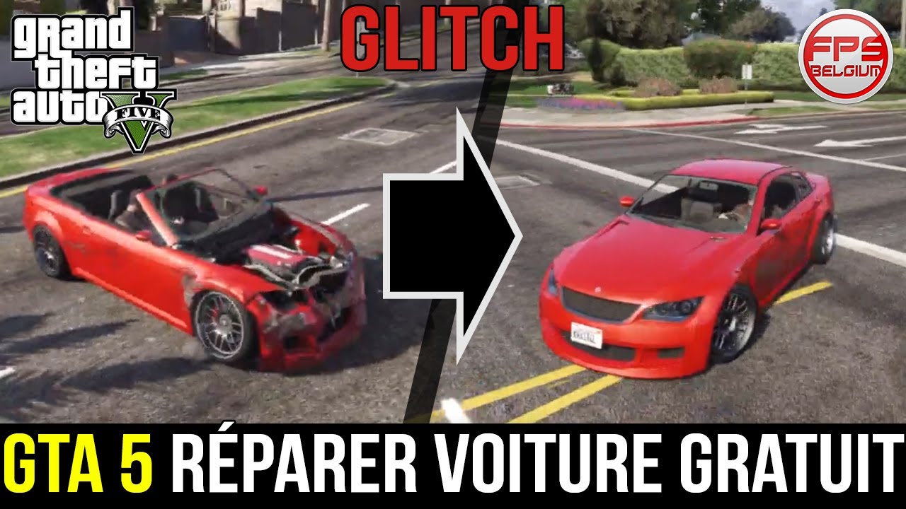 comment reparer sa voiture dans gta 5