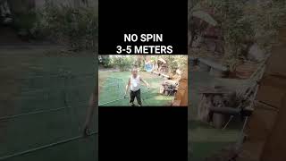 ขว้างมีดแบบมีดไม่หมุน NO SPIN #sports #exercise #martialarts #ninja #blade #knifeskills #knifelife