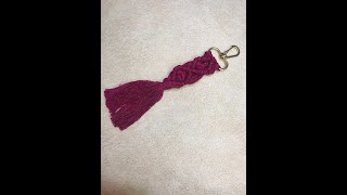 Makrome Anahtarlık Yapımı 5 Dakika Da Anahtarlık Yapımı