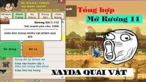 Mở rương gỗ cấp 11-Ngọc rồng online