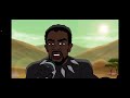 Deadpool versus black panther cartoon beatbox battle