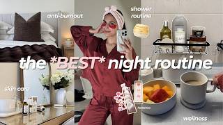 the ultimate NIGHT ROUTINE | cozy &amp; productive | how to unwind and sleep well | shower &amp; cooking 🌙