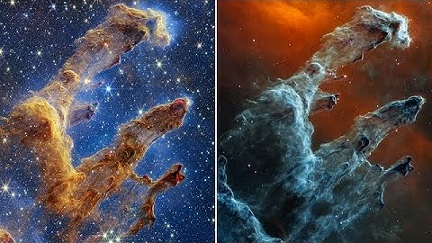 Webb’s Instruments Showcase the Pillars of Creation