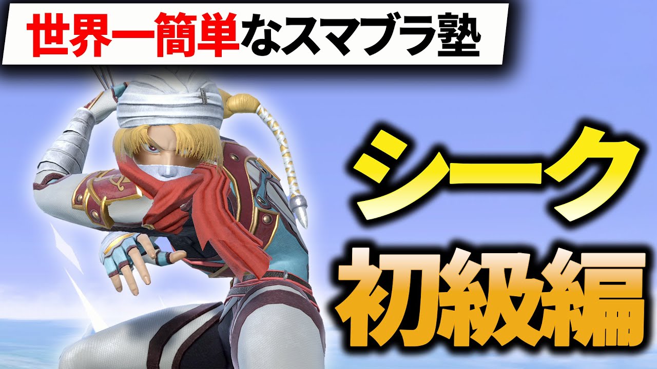 【スマブラ塾】シーク