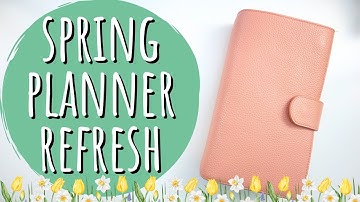 New Planner Setup for Spring | Flip Through Travelers Notebook + Bullet Journal