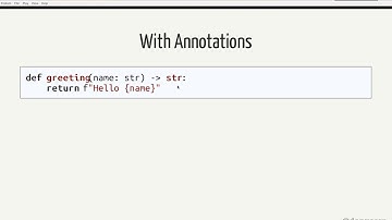 Intro to Python Typing and MyPy