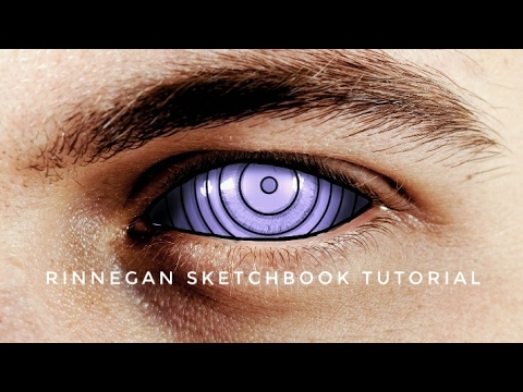 Mata Rinnegan Dengan Sketchbook Sketchbook Tutorial By Ndp