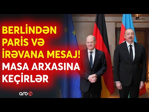 SON DƏQİQƏ! Prezident İlham Əliyev və Almaniya kansleri Olaf Şoltsun çıxışı - CANLI