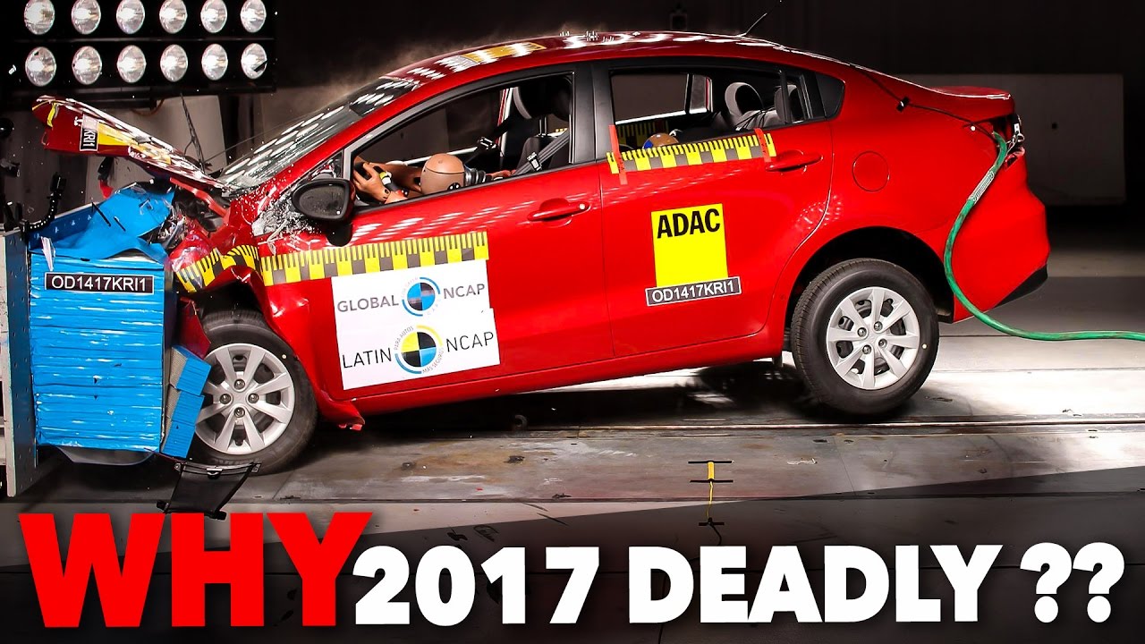 CAR CRASH TEST 2017 0 STARS Incredible FAIL !! Latin Ncap Kia Rio