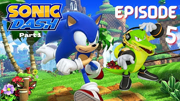 Sonic Dash | Endless Running : Mobile Gameplay Walkthrough °Vector° | Episode 5 (part 1)