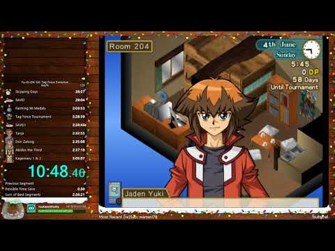 Yu-Gi-Oh! GX: Tag Force - Any% Speedrun in 2:35:11