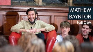 Mathew Baynton : Horrible Histories Star | Full Q&A | Oxford Union