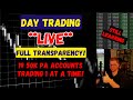 Live day trading  50k funded account  im still learning  80 off  code nuttybar