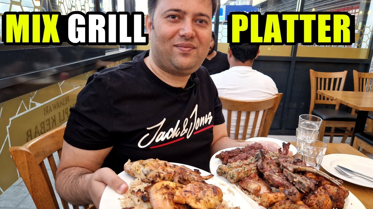 Mix Grill Platter Chicken Karahi Pakistani Street Food YouTube