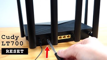 Cudy LT700 4G+ router Wi-Fi dual band • Factory reset