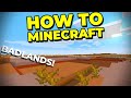 How to FIND THE BADLANDS in Survival Minecraft! - How to Minecraft #55