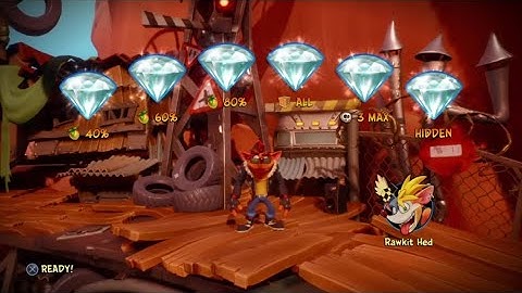 Crash Bandicoot 4 - A Real Grind - 100% Walkthrough - All Gems - All Boxes