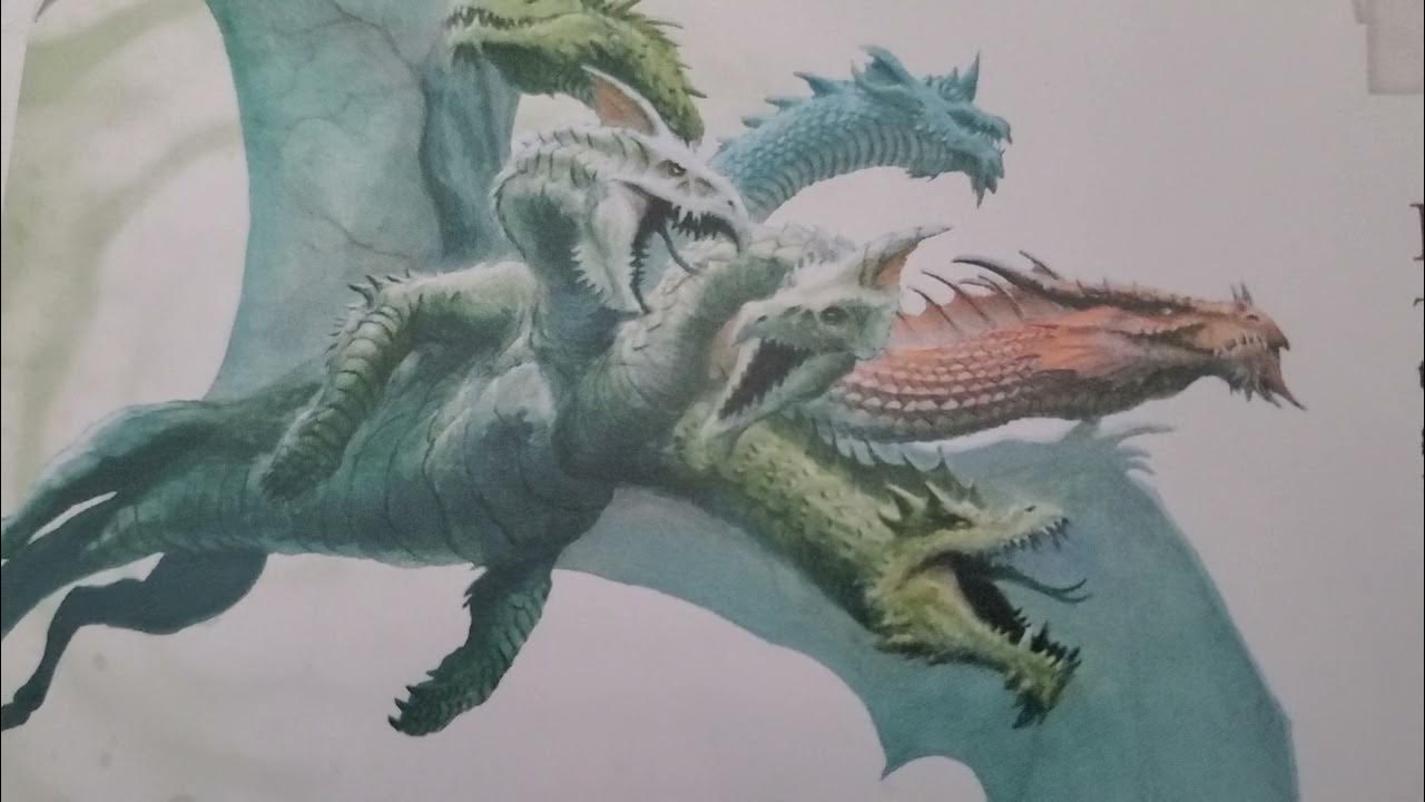 Dracohydra - The Dragon Hydra Hybrid! (DnD 5e Monster) - YouTube